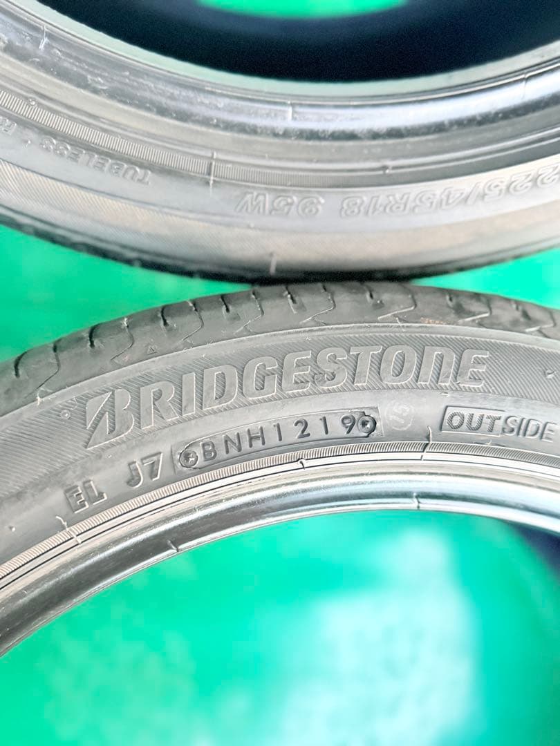 2019年製】225/45R18ブリヂストン BRIDGESTONE 本/日本製