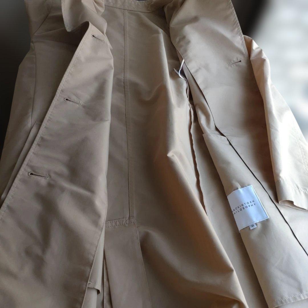 MACKINTOSH PHILOSOPHY 　スプリングコート薄手ポリx綿　34