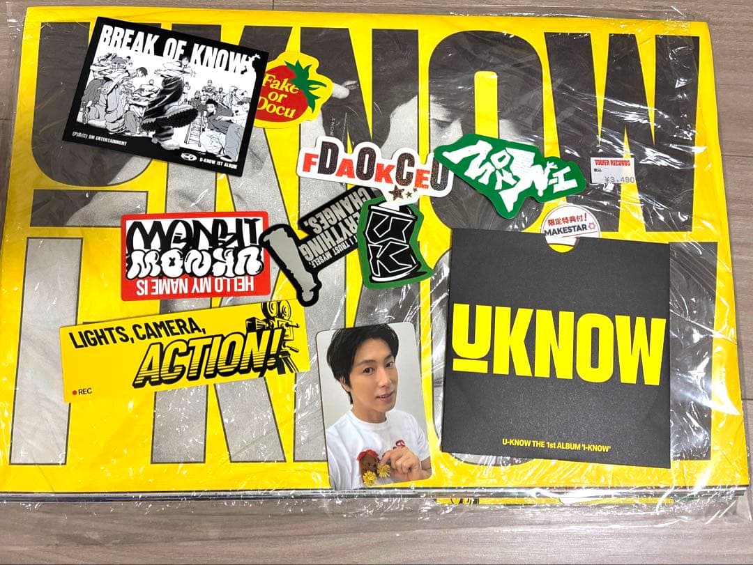 東方神起　ユノ　UKNOW I KNOW アルバム　トレカ