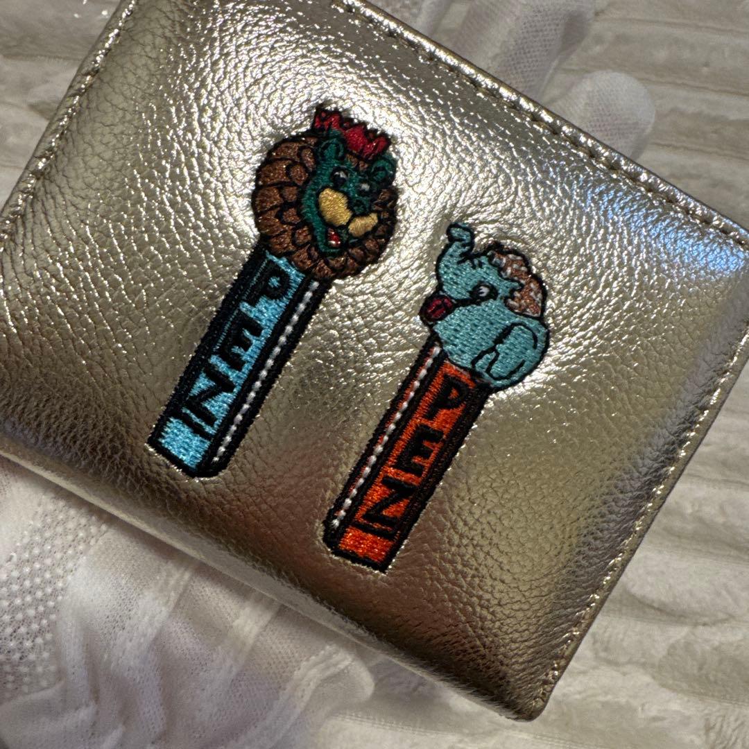 財布 「PEZ(ペッツ)×(ペルケ)×ear」コラボジャバラ折り財布 レディース