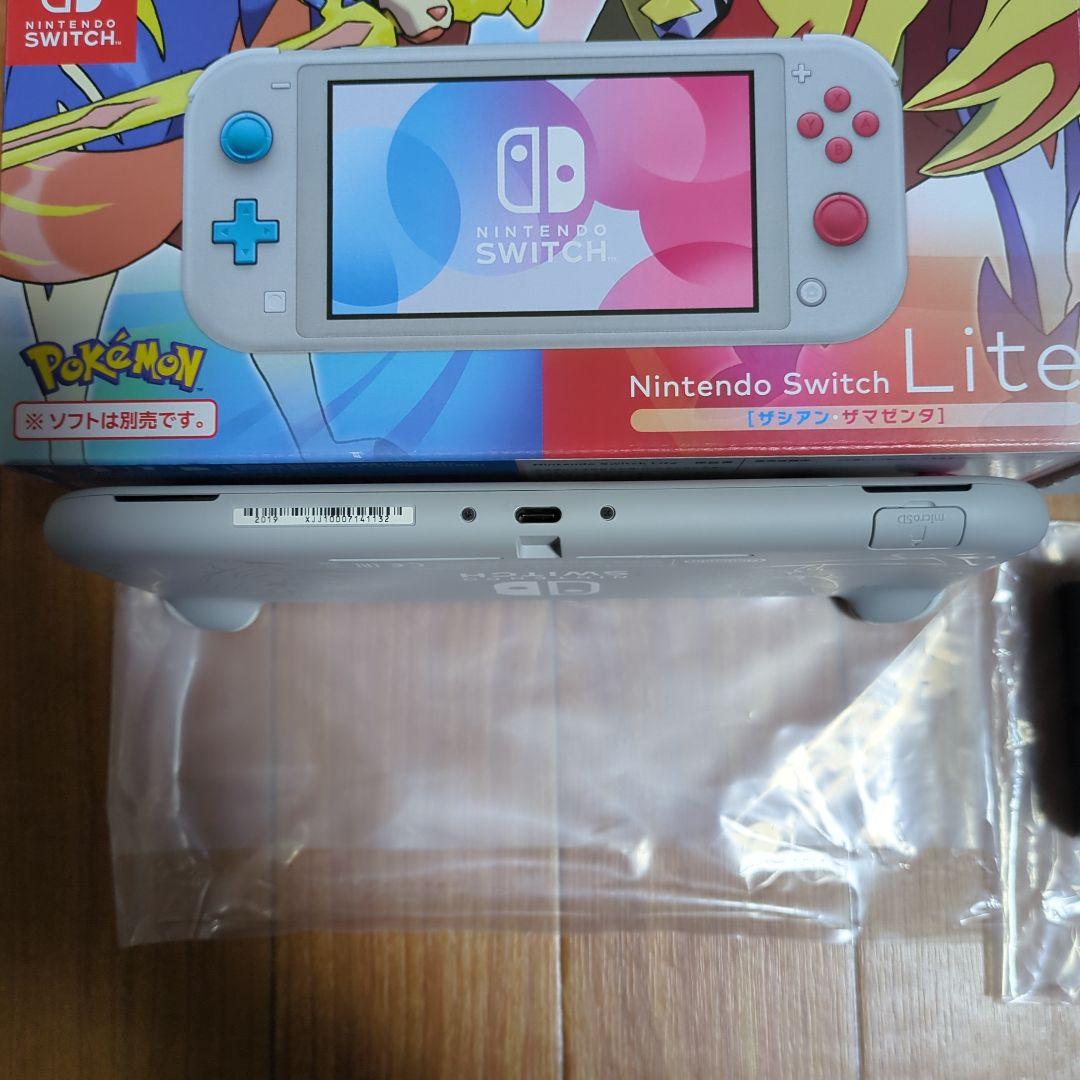 【ジャンク】Switch Lite ザシアン・ザマゼンタ 箱・付属品付 液晶新品