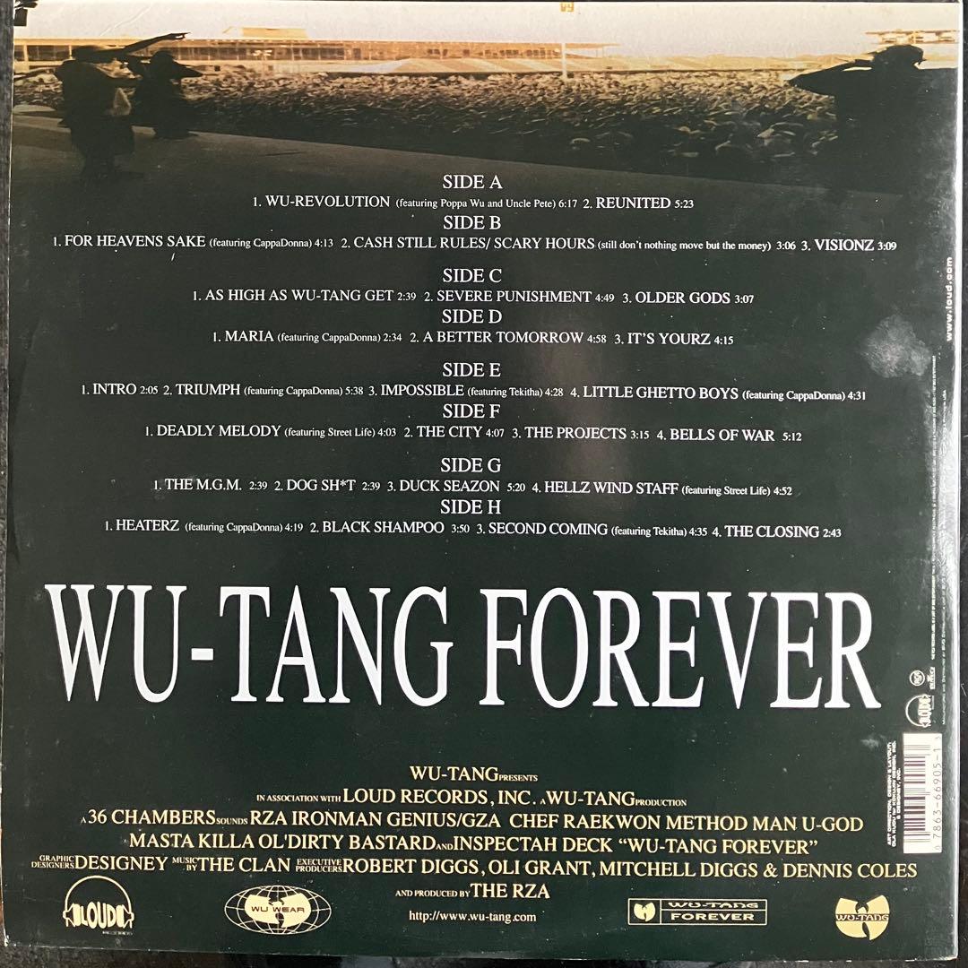 WU-TANG FOREVER　 US盤　4LP