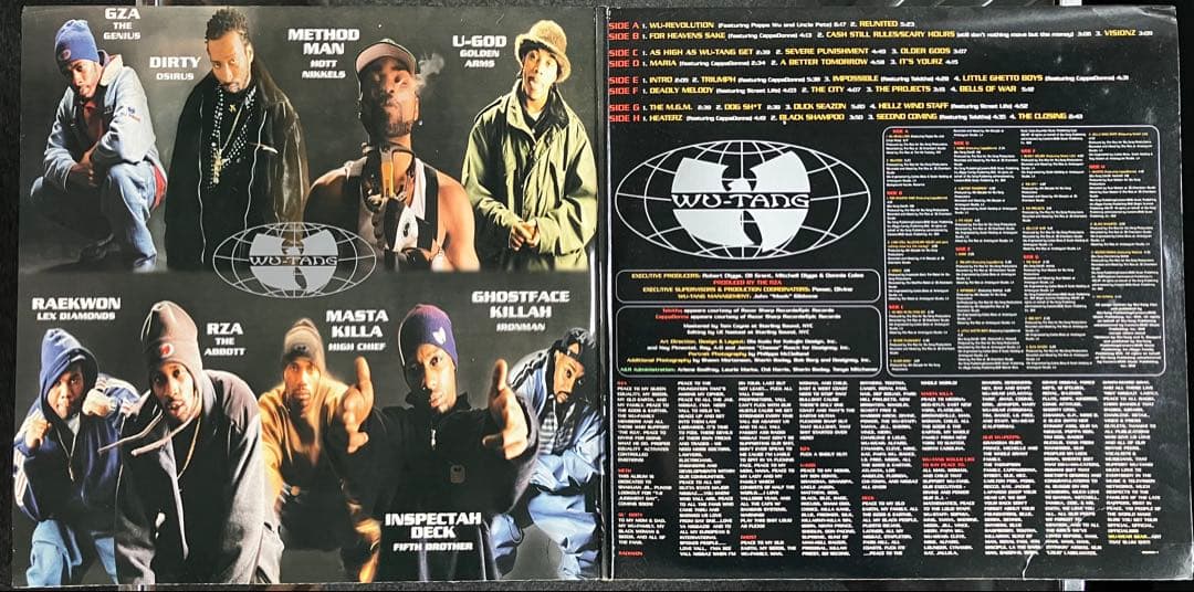 WU-TANG FOREVER　 US盤　4LP