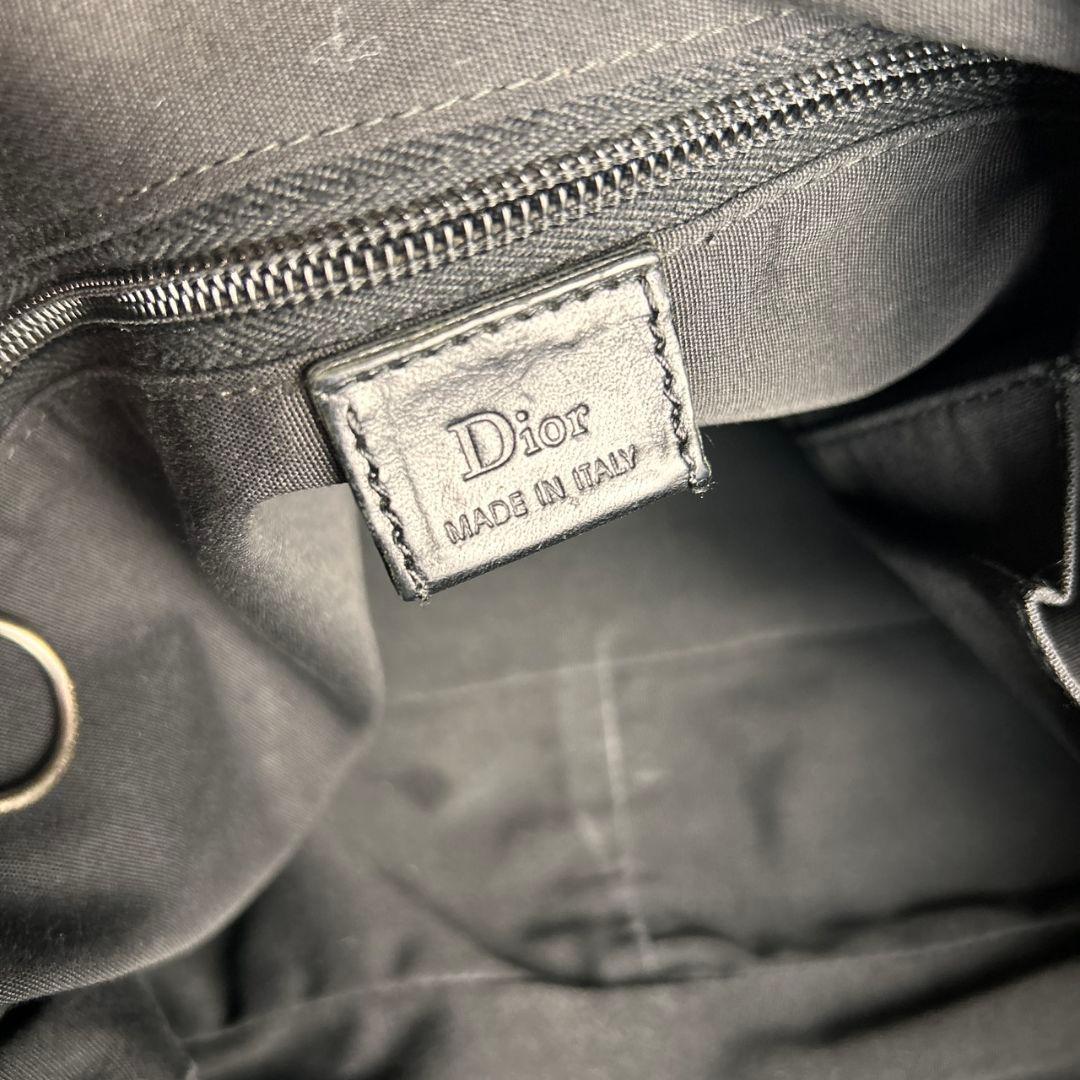 【希少】 Dior Homme エディ期 Deville ハンドバッグ ブラック