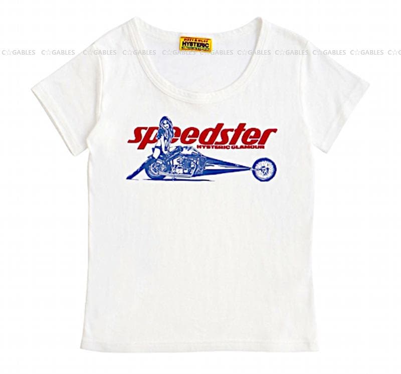 ヒステリックグラマー 　SPEEDSTERチビTシャツ　スピードスター