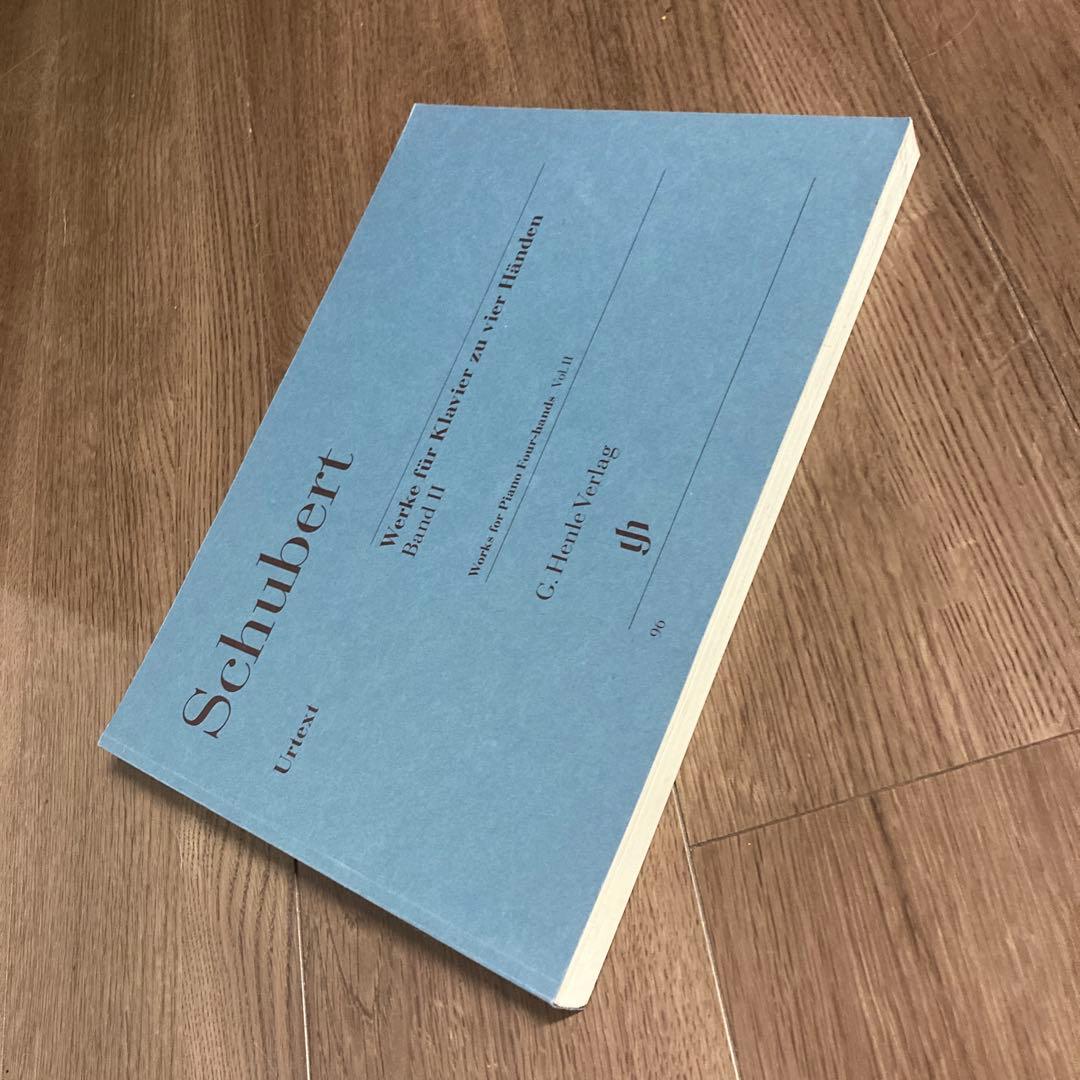 SCHUBERT/ピアノ連弾曲集 BAND Ⅱ HENLE <原典版>
