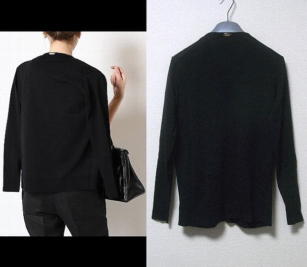 MUSE ドゥーズィエムクラス FF grace クルーネックカーディガン