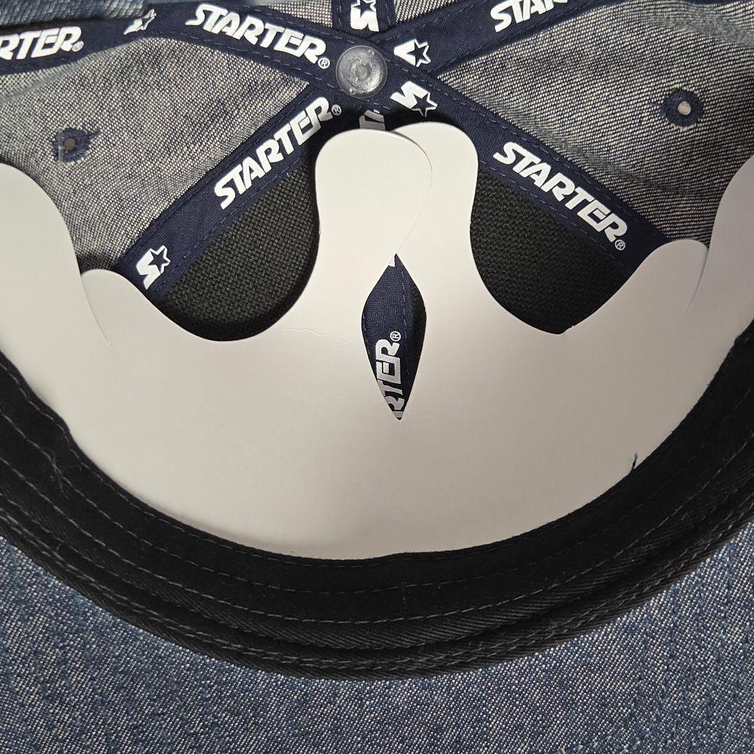 新品タグ付 希少 木梨サイクル×STARTER THE GOLF デニムキャップ