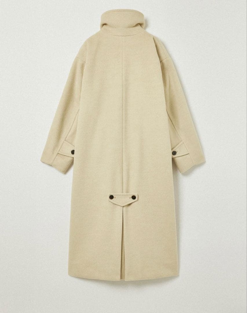 ジャケット・アウター Eaphi MULTI COLLAR LONG COAT beige 2