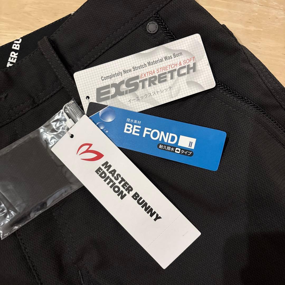 パーリーゲイツ☆新品 マスターバニー 撥水ドビークロスストレッチ ショートパンツ