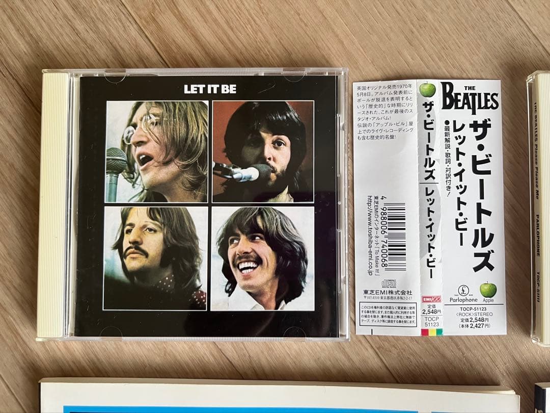 大幅セール【帯キャップ付き・4点セット】ビートルズ バンドスコア& 準拠CD2