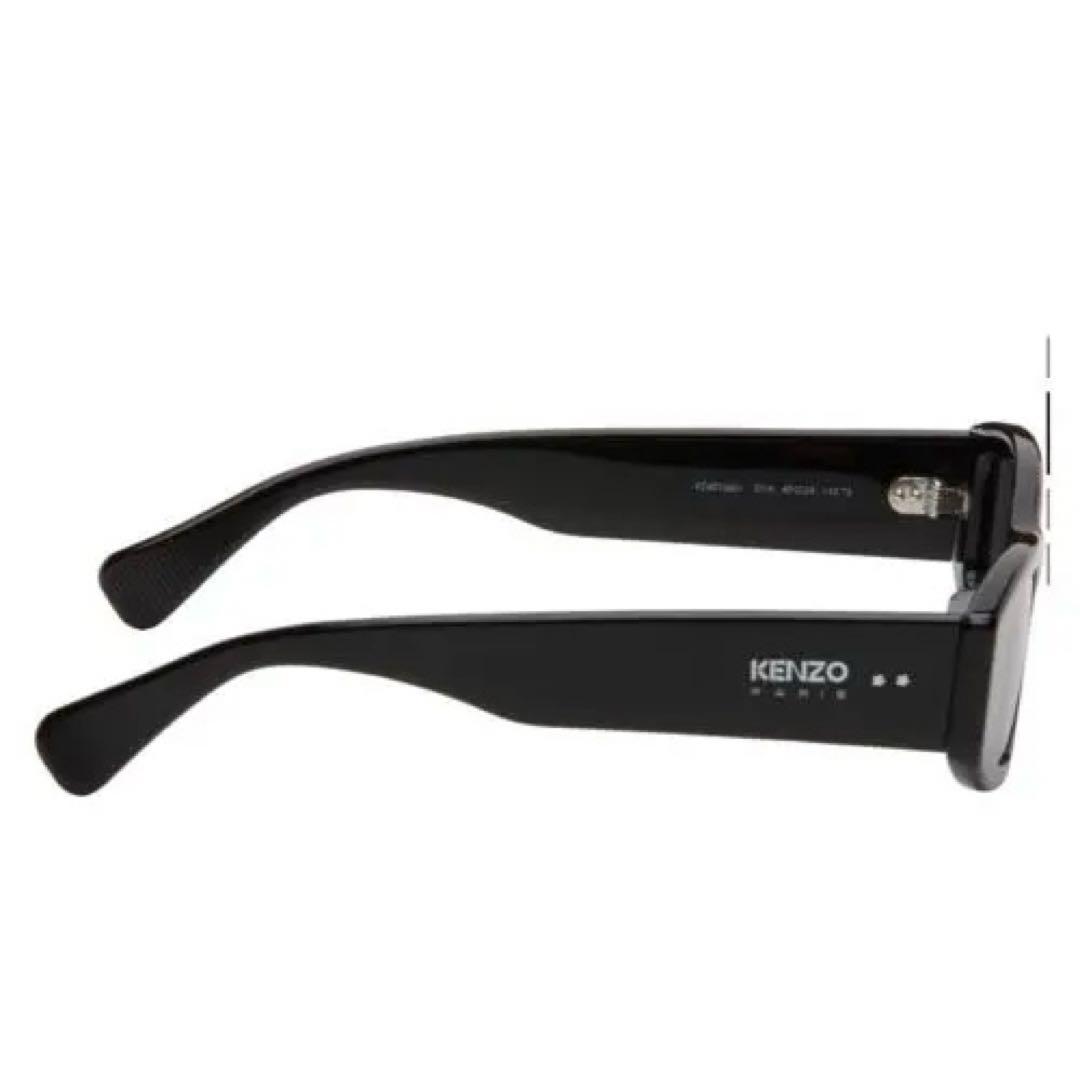 KENZO ブラック スクエア サングラス