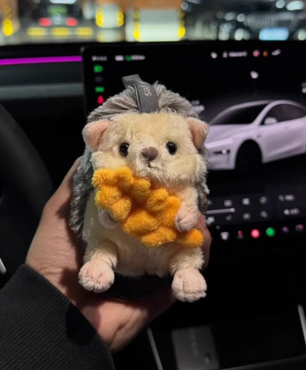 【TESLA ぬいぐるみチャーム 社員限定セット】（磁石付き）
