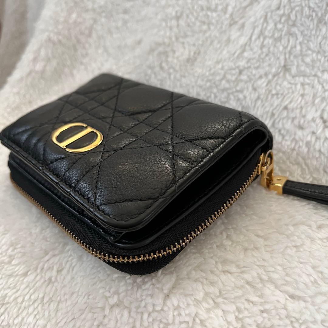 DIOR CARO バイフォールドウォレット財布カナージュ