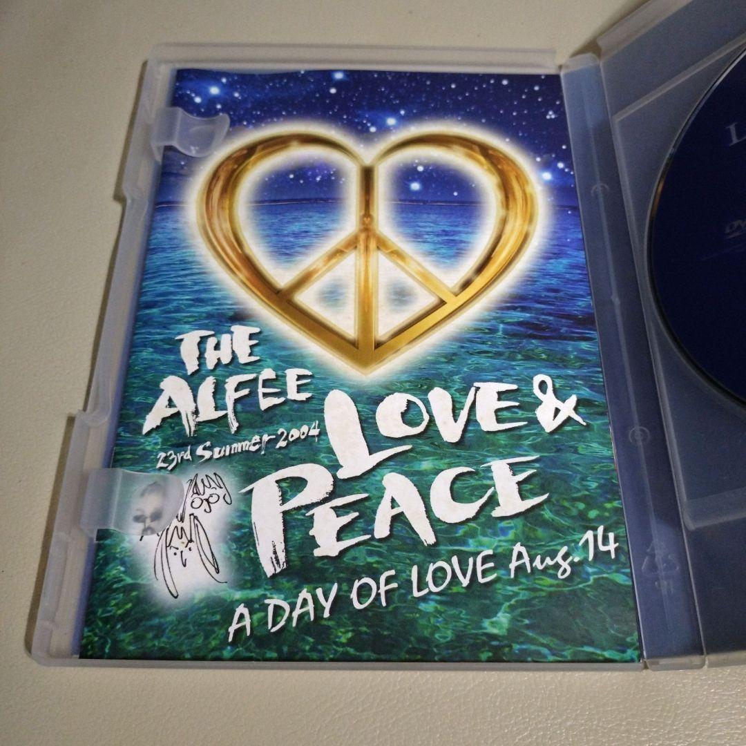 THE ALFEE 2004 LOVE & PEACE 2枚組DVD