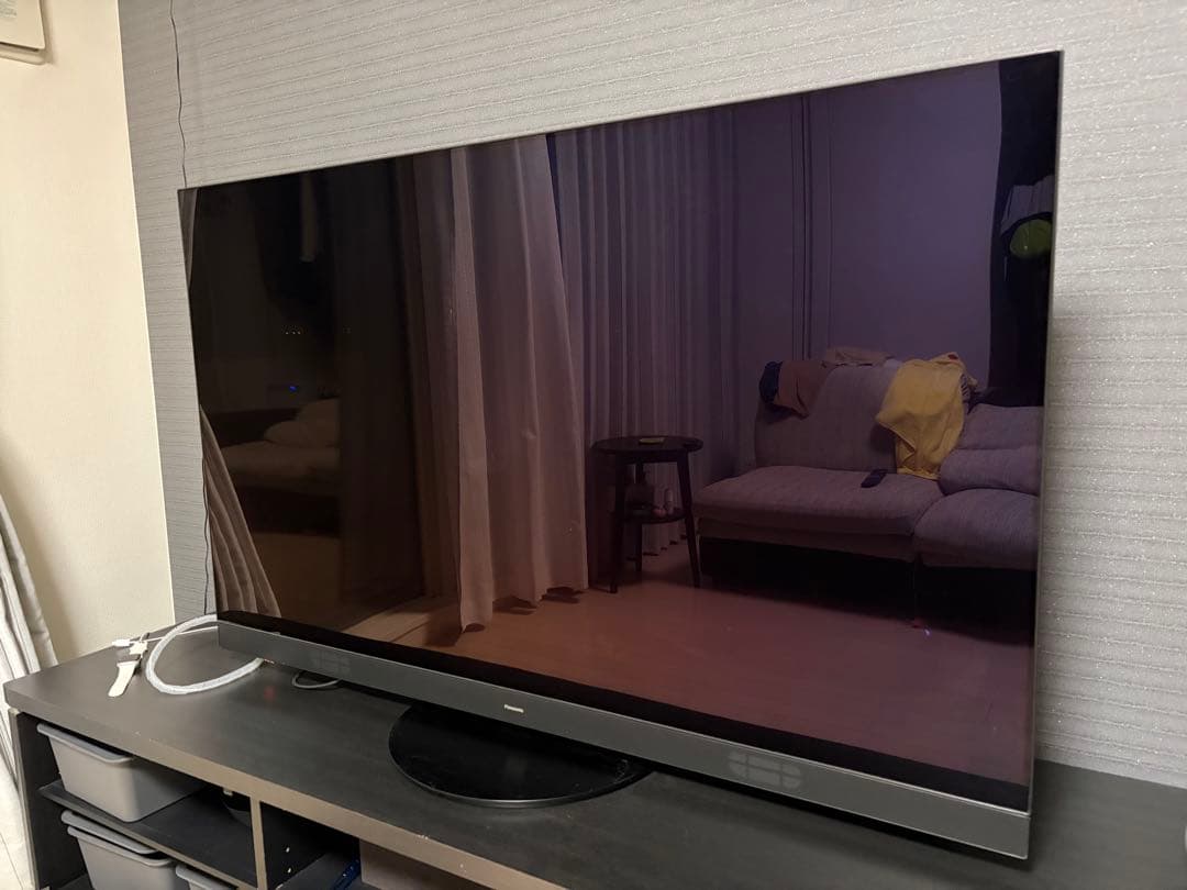 美品パナソニック 55型 有機ELテレビ 4K 55HZ1800 55インチ