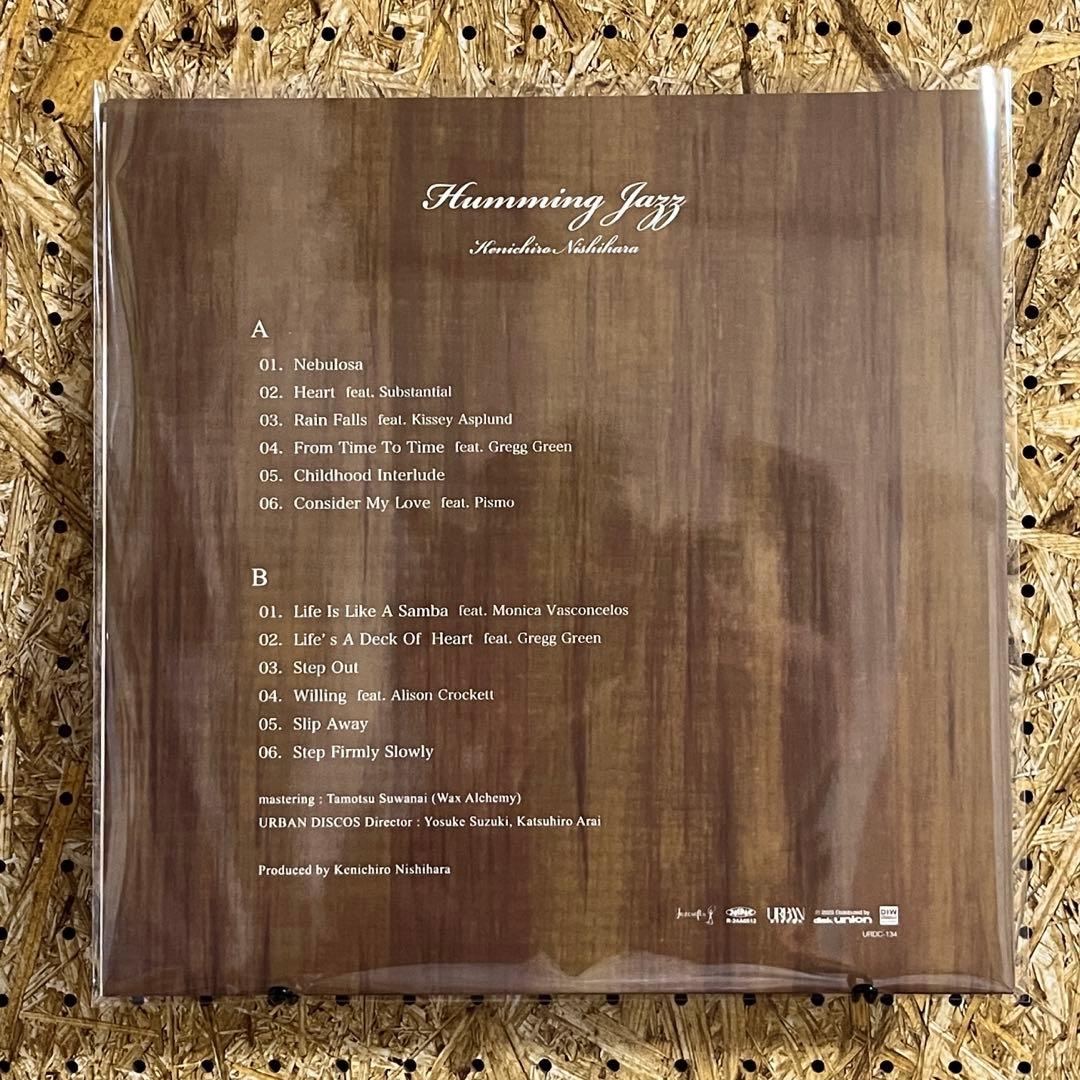 邦楽 LP Humming Jazz / Kenichiro Nishihara