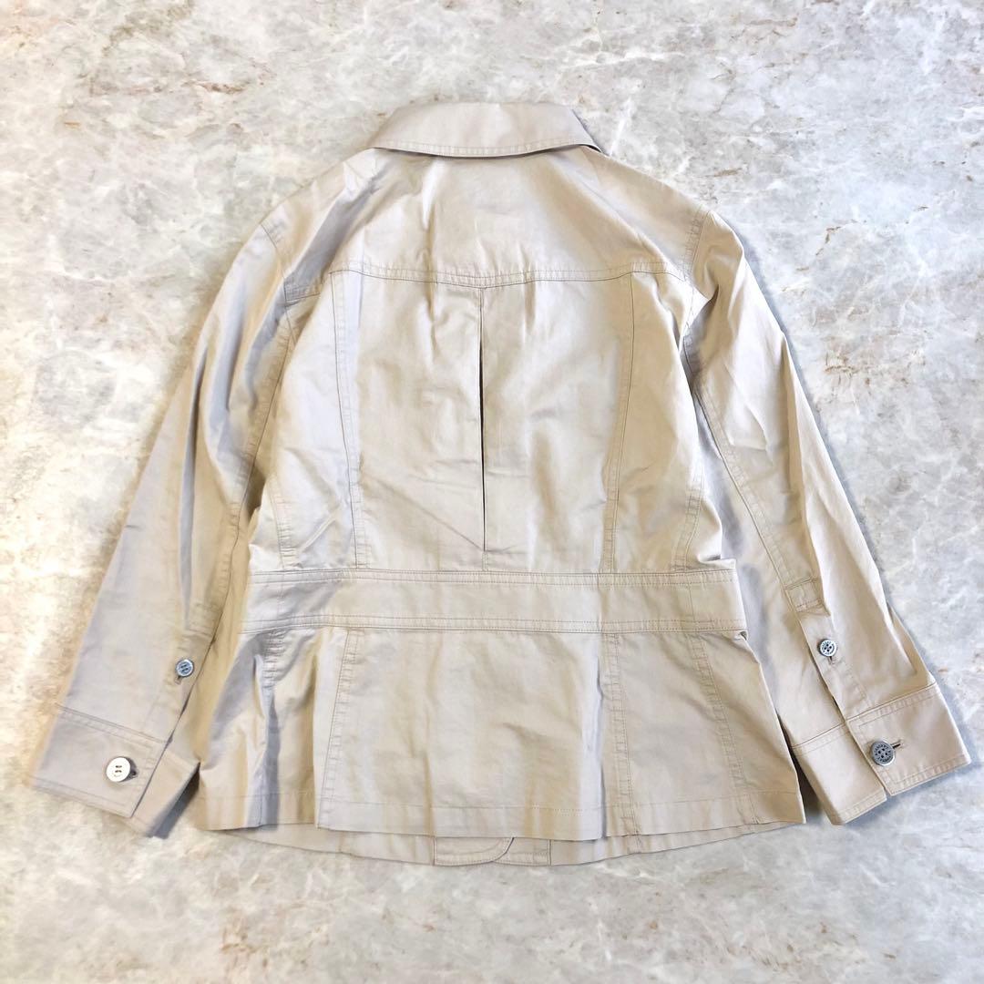BURBERRY バーバリー コットンツイル ミリタリージャケット 38