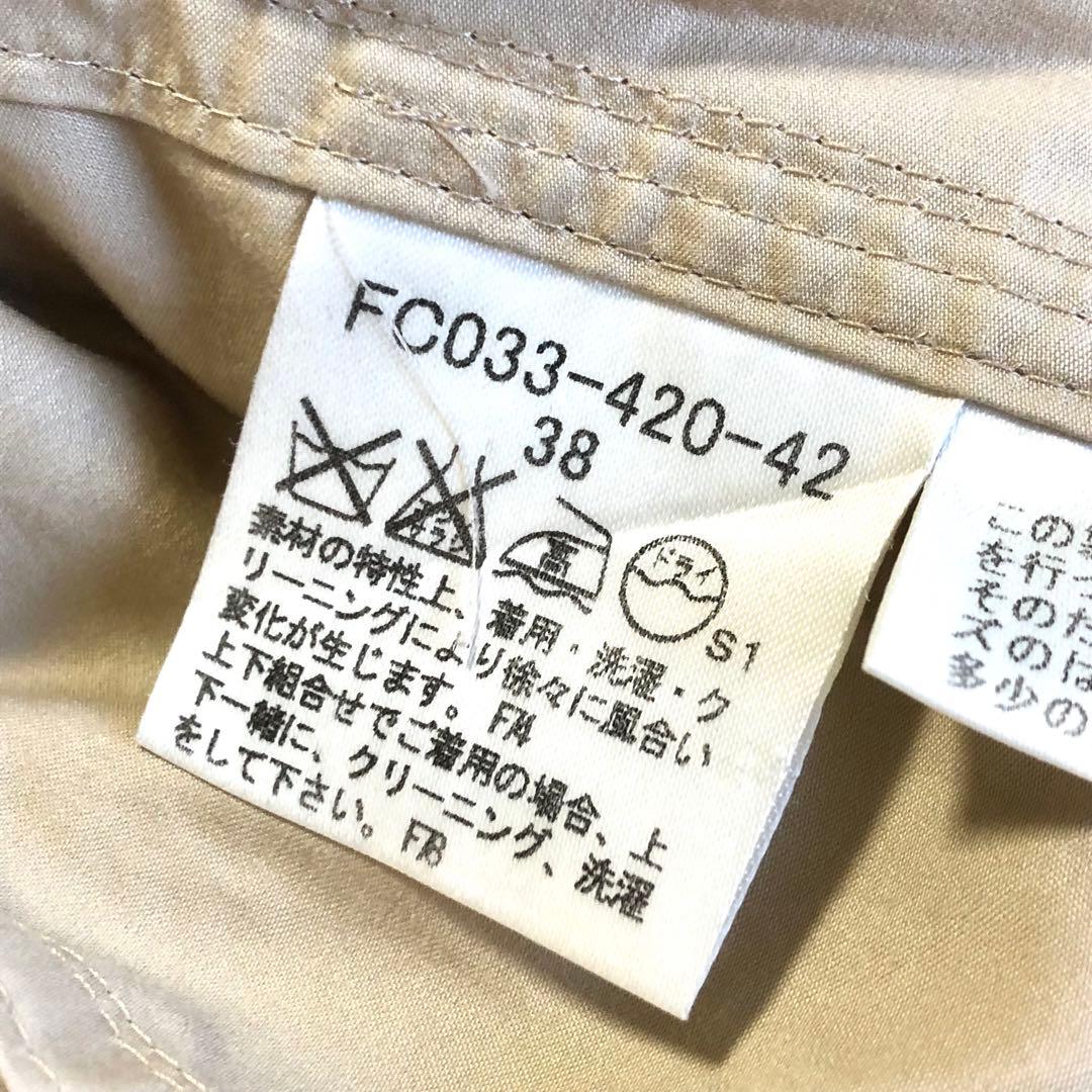 BURBERRY バーバリー コットンツイル ミリタリージャケット 38