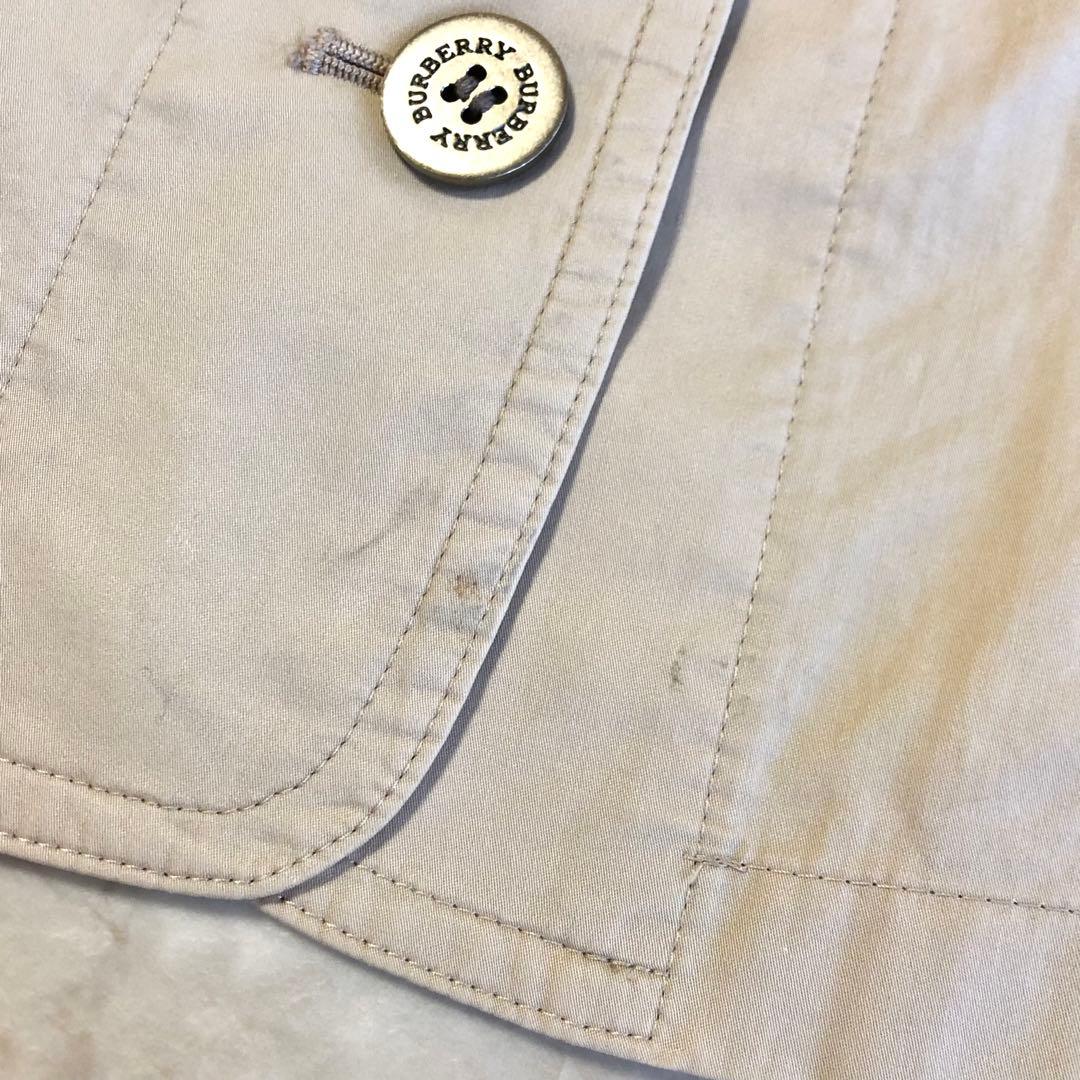 BURBERRY バーバリー コットンツイル ミリタリージャケット 38
