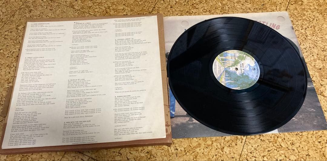 美品！！Alice Cooper Muscle of Love LP