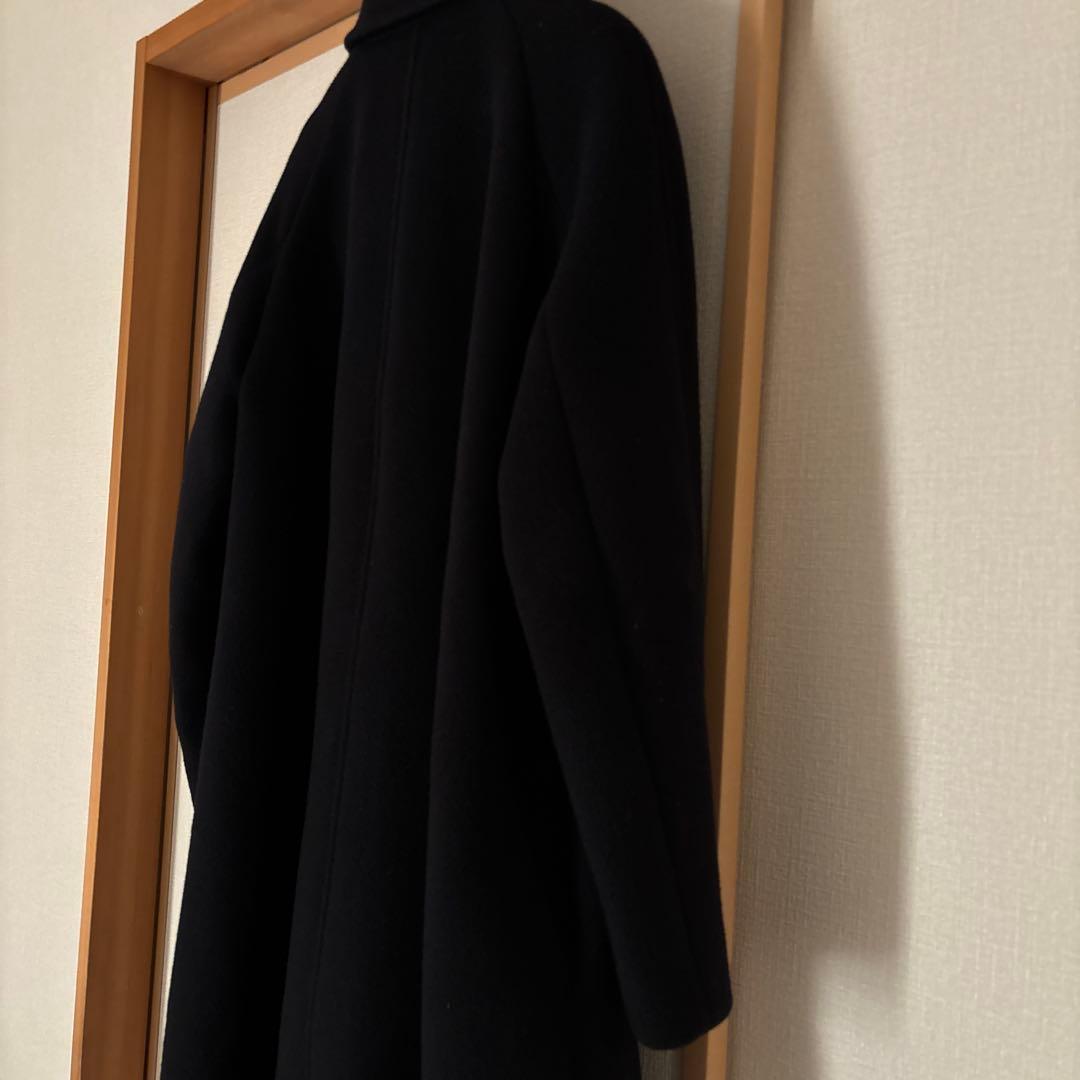 steven alan ウールカシミヤテントロングコート ネイビー　M
