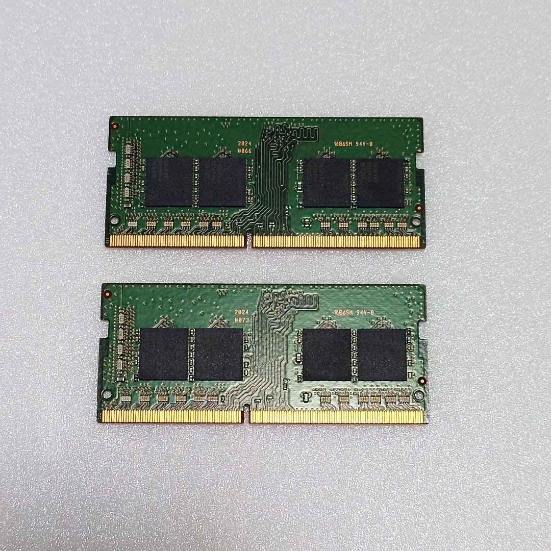 Samsung DDR4 3200 16GB ×2 計 32GB 【動作確認済】