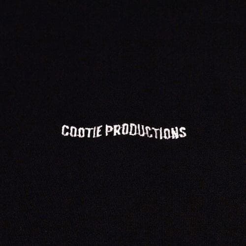 美品 COOTIE スーピマコットンスウェット カットオフ TEE ブラック L
