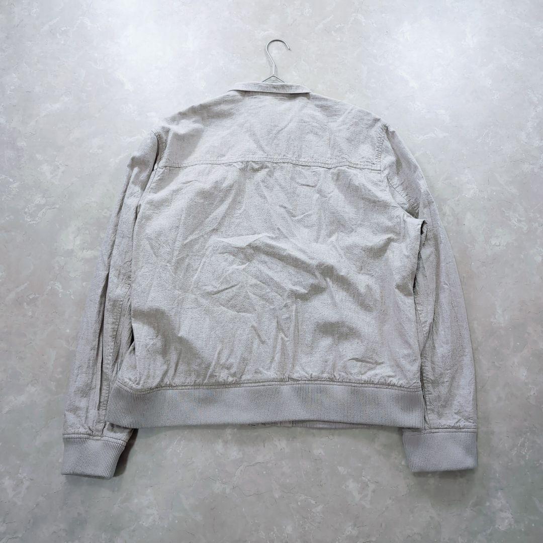 【極美品】短丈　スイングトップ　ベージュ　XL　BANANAREPUBLIC　麻