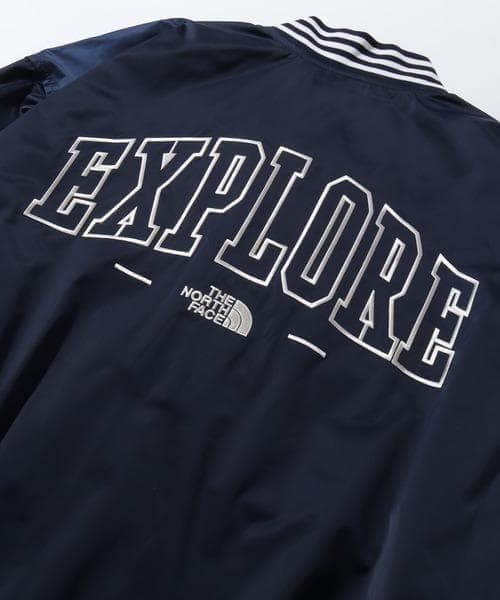 【正規品】 韓国限定 ノースフェイス MA-1 ジャケット ネイビー XL