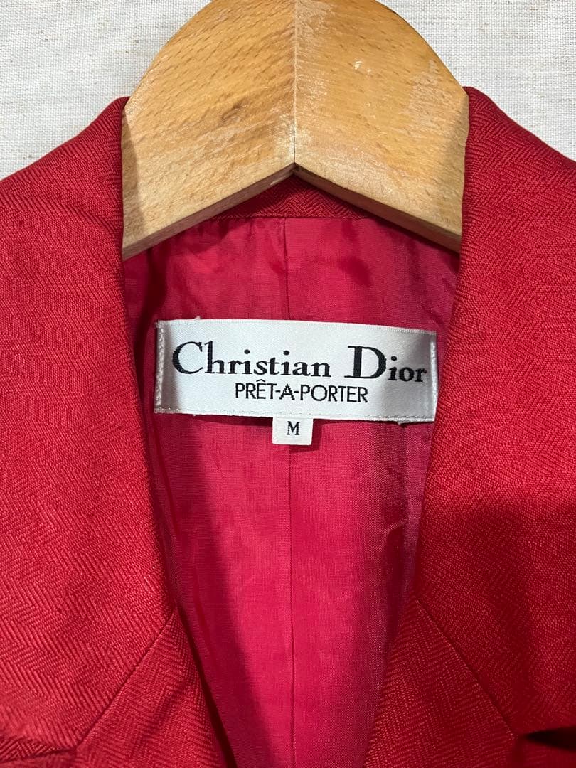 古着 クリスチャンディオール テーラードジャケット dior ダブルブレスト