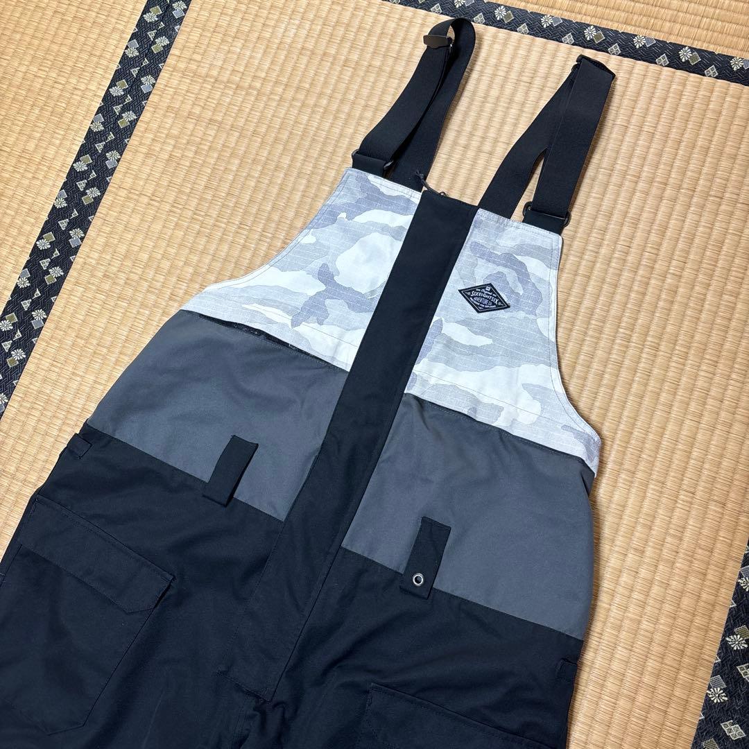 686 スノーボード ビブパンツ Lサイズ 美品