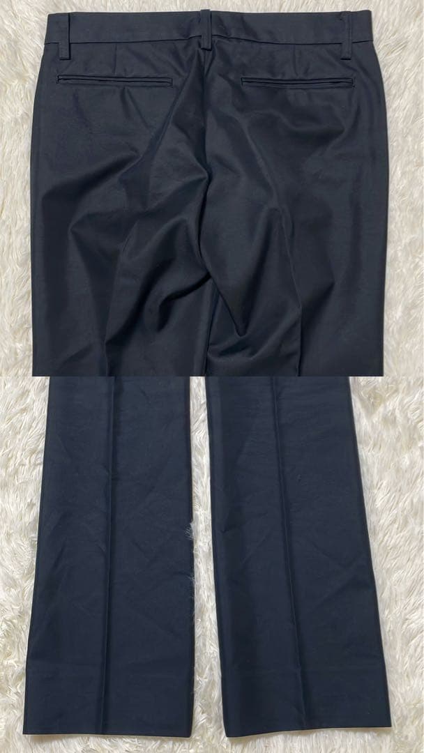 美品 5351プールオム ジャケット パンツ セットアップ スーツ ブラック L