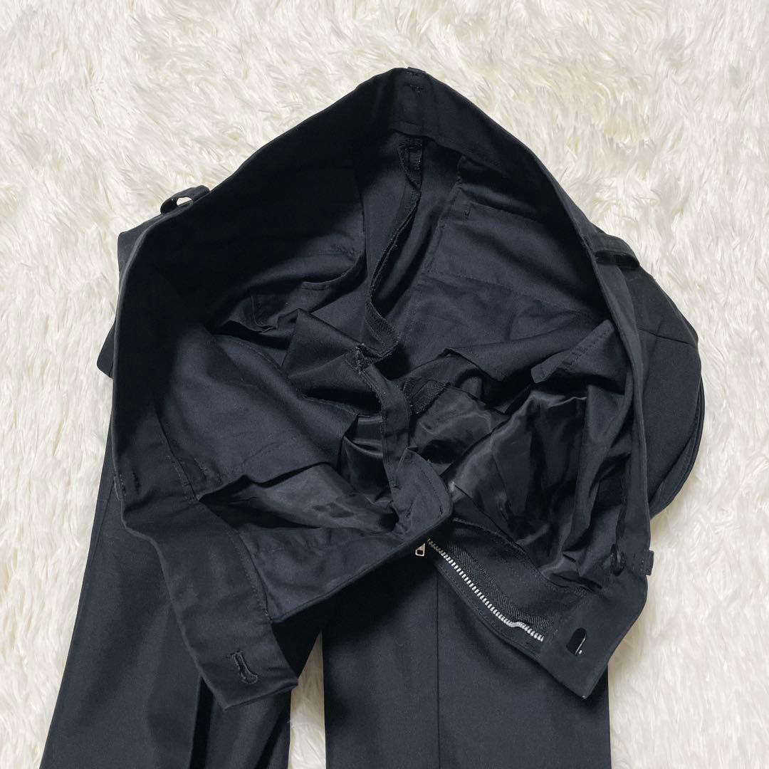 美品 5351プールオム ジャケット パンツ セットアップ スーツ ブラック L