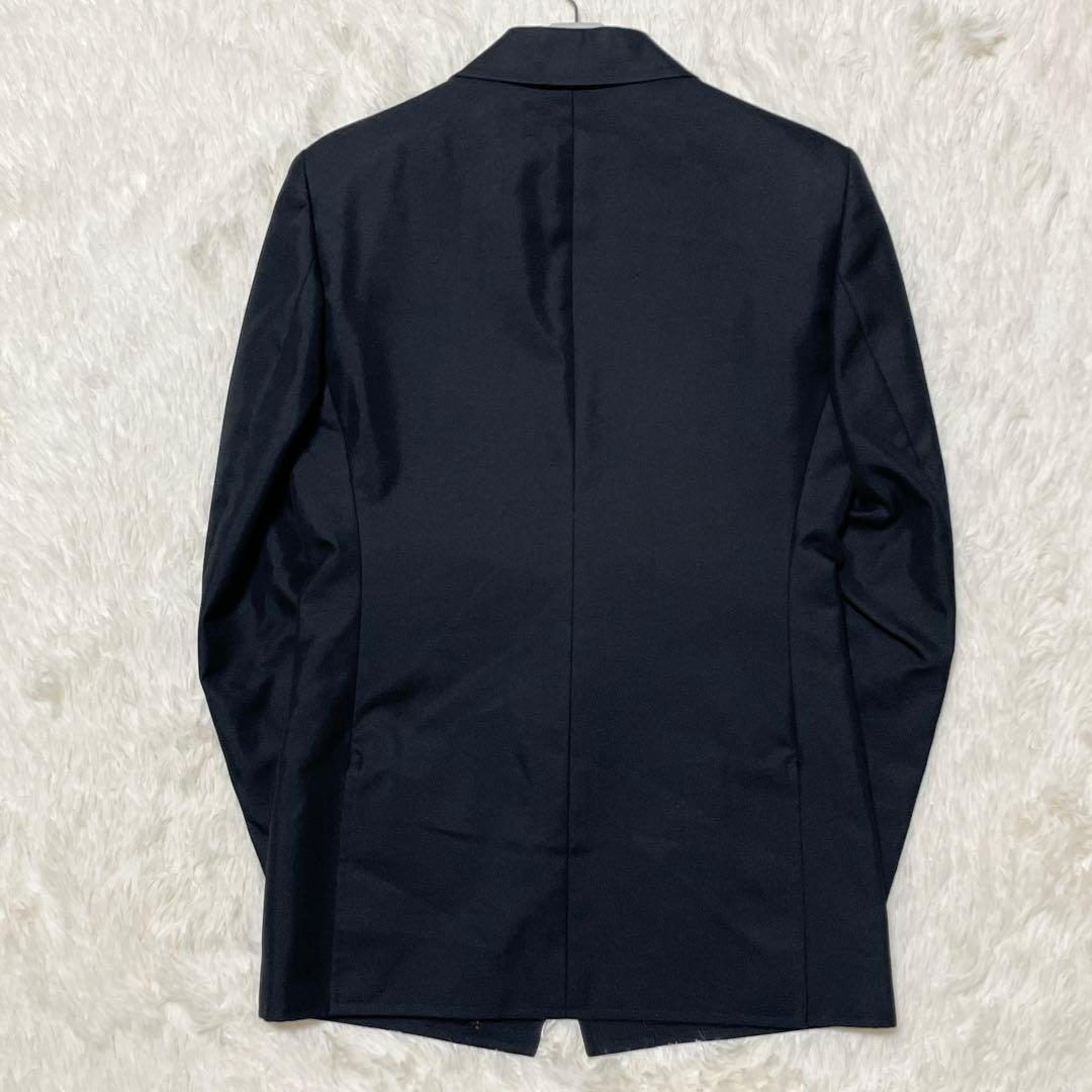 美品 5351プールオム ジャケット パンツ セットアップ スーツ ブラック L
