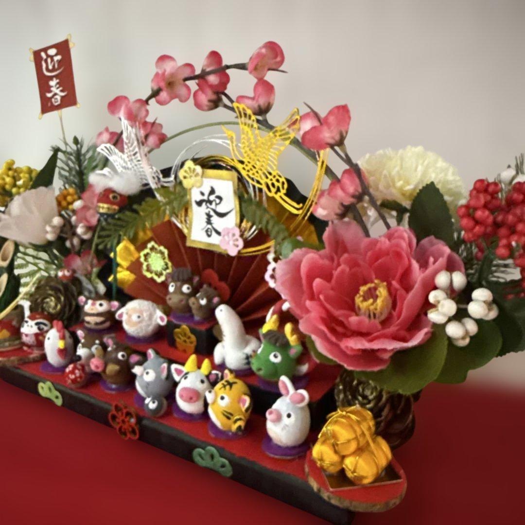 どんぐりアート♡2026年度お正月オブジェ♡