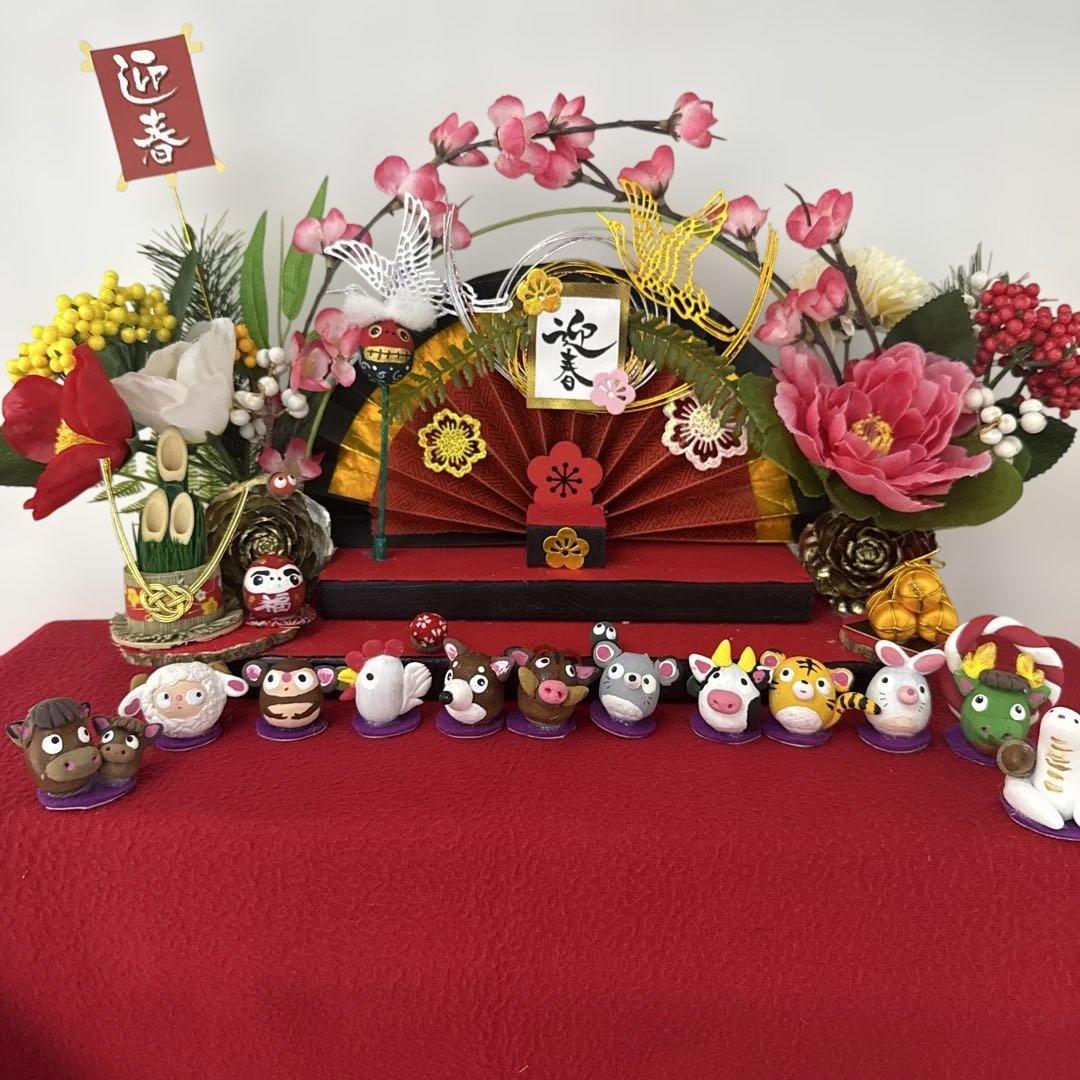どんぐりアート♡2026年度お正月オブジェ♡