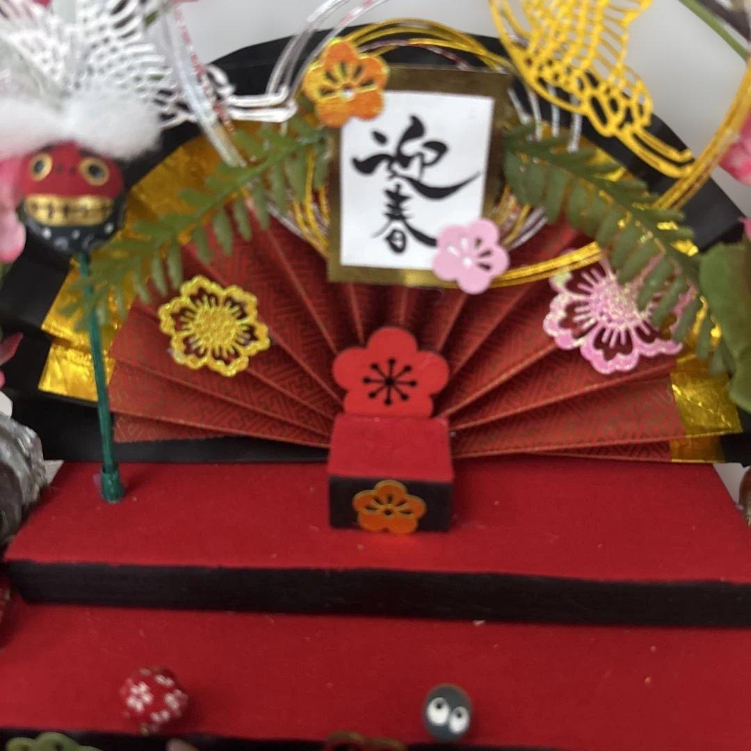 どんぐりアート♡2026年度お正月オブジェ♡