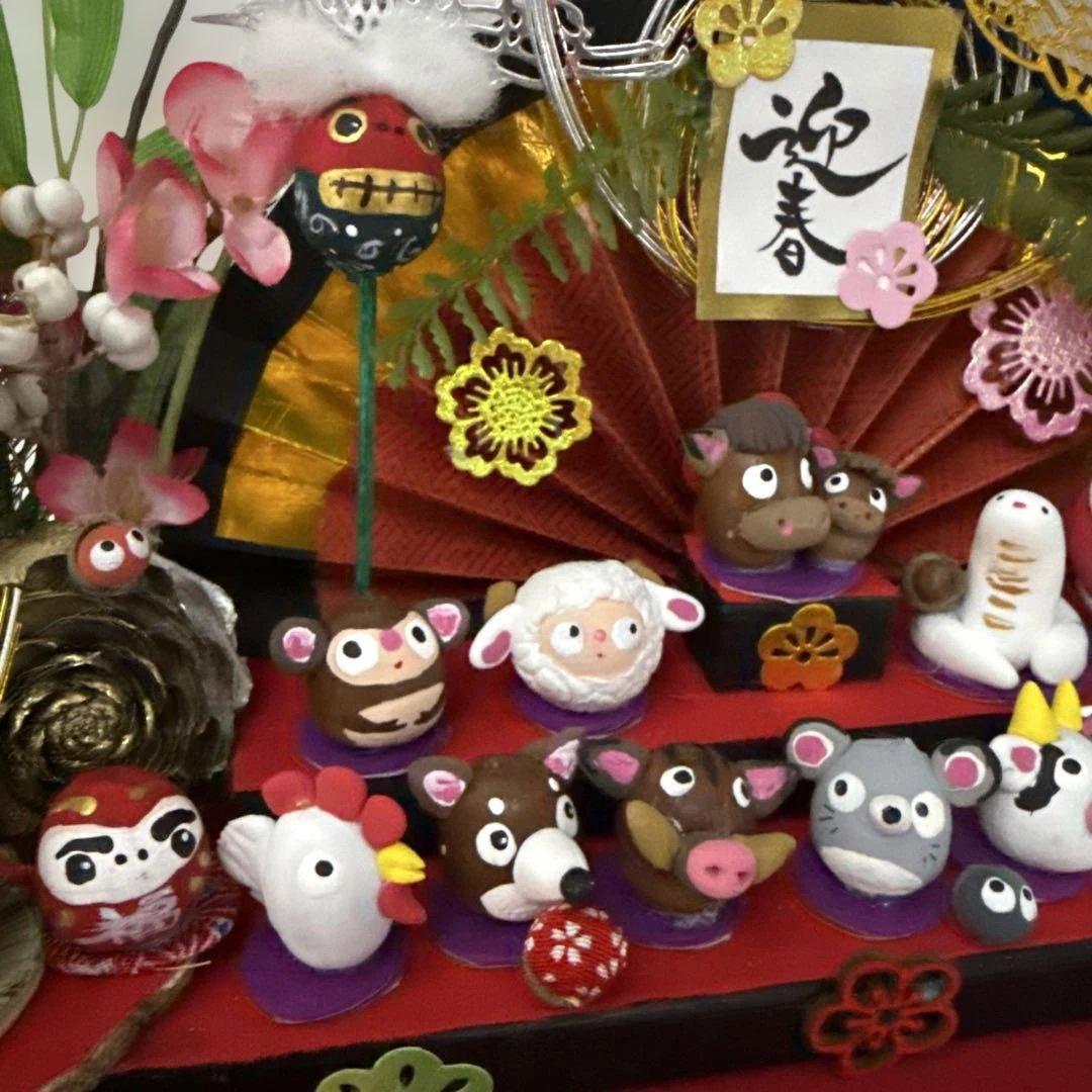 どんぐりアート♡2026年度お正月オブジェ♡
