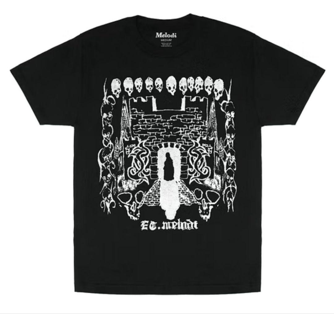 S 即発送 EC Melodi Crypt Tee Black Tシャツ 黒