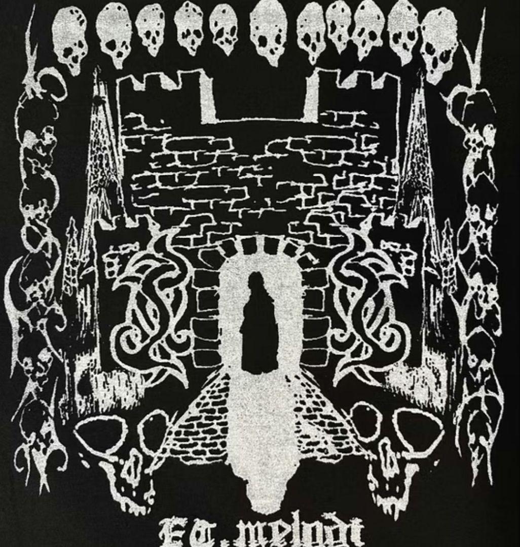 S 即発送 EC Melodi Crypt Tee Black Tシャツ 黒