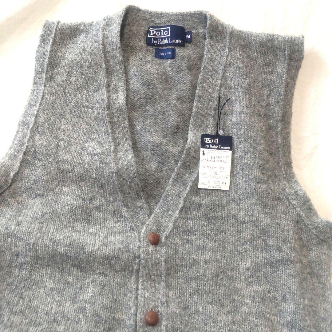 新品 М PORO by RalphLauren ウール ベスト ラルフローレン