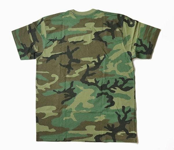 Supreme◆ペイントロゴ Tシャツ カーキ L (下げ札付) カモフラ 迷彩