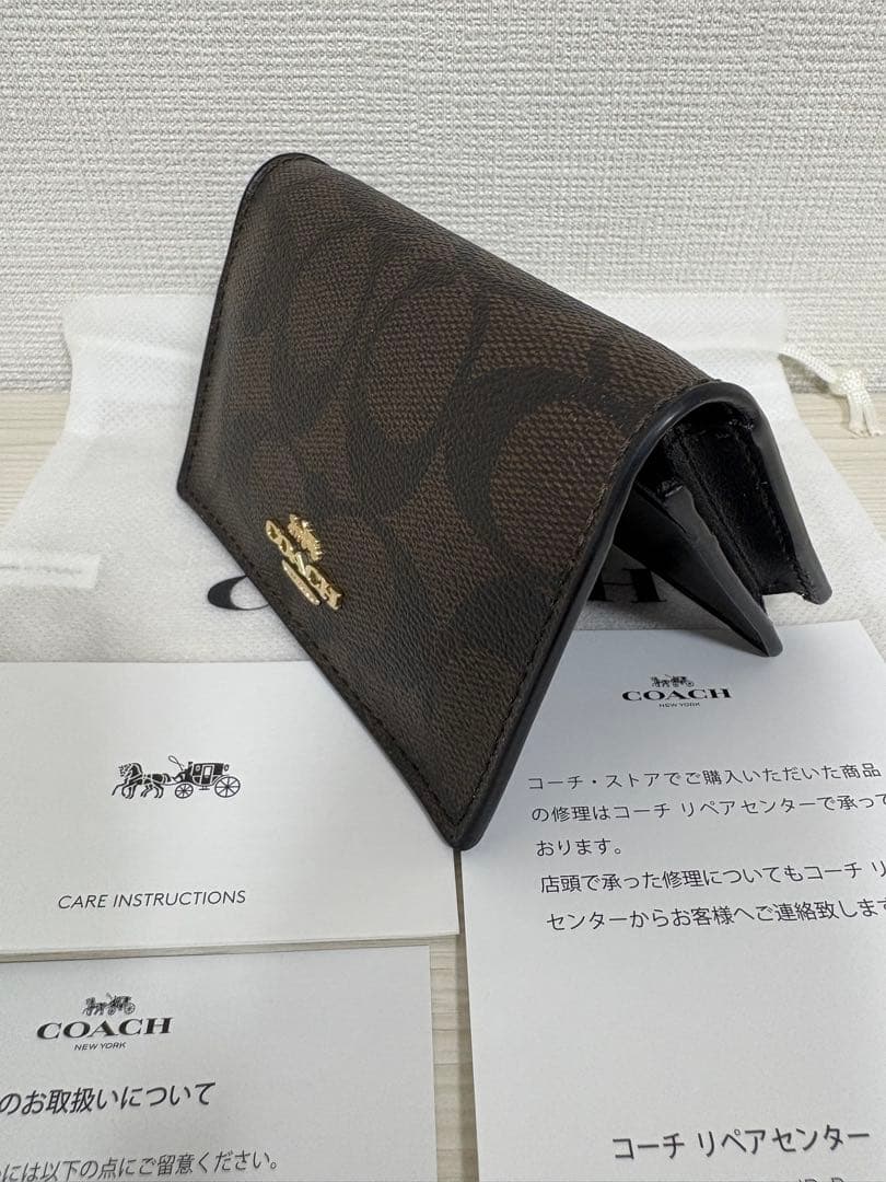 COACH コーチ 名刺入れ カードケース