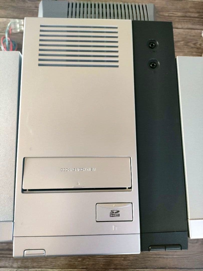 美品　Panasonic ラジカセ　SC-PM770SD-S　リモコン付