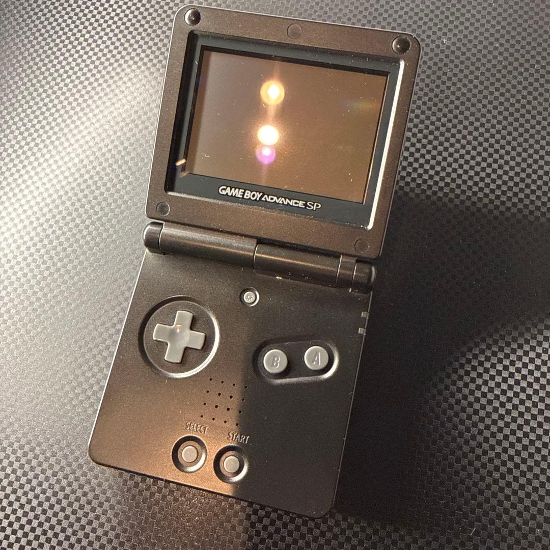 任天堂 ゲームボーイ アドバンス SP 本体 ブラック 黒
