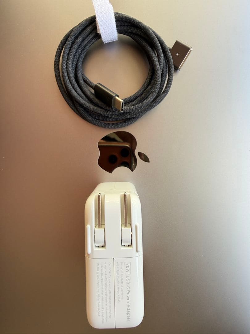 【美品】Apple純正 70W USB-C & MagSafe 3(A2743)