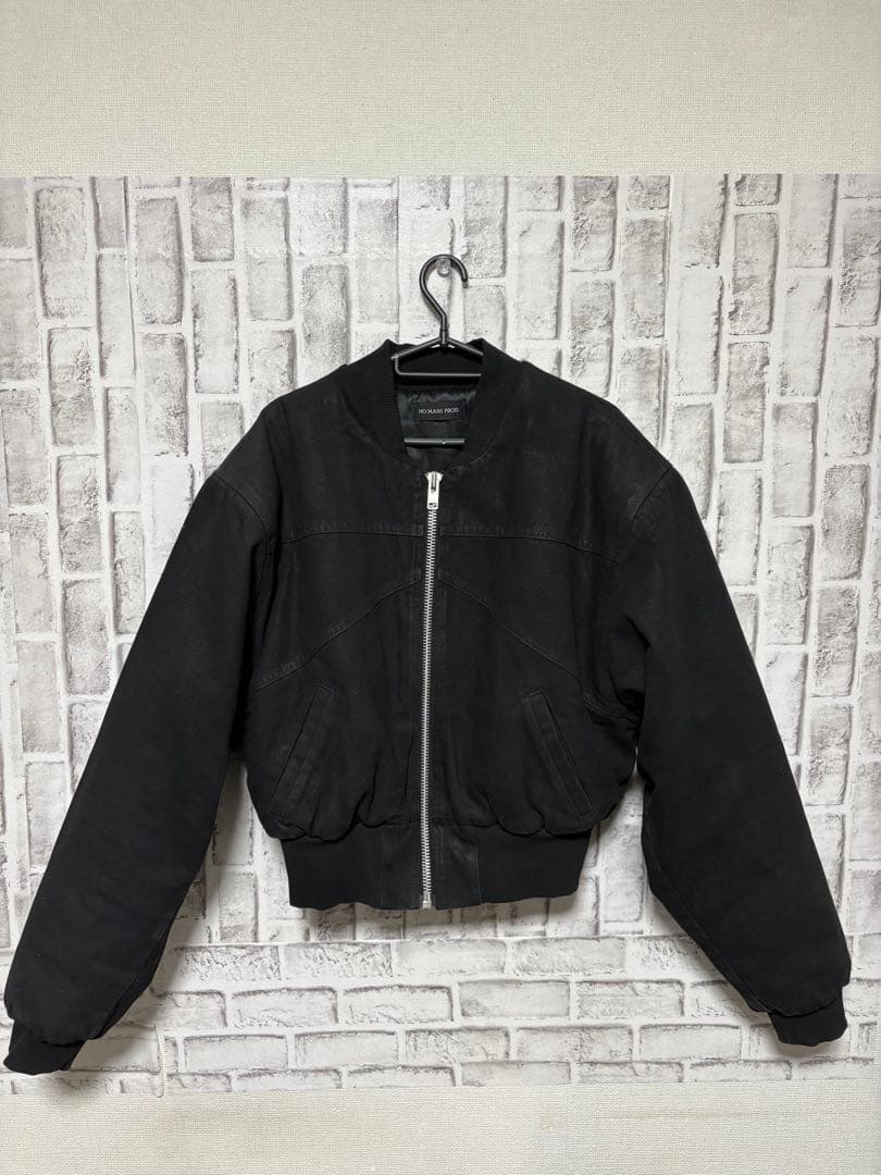 ジャケット・アウター NO MASS PROD. CRUCIFIED BOMBER JACKET M