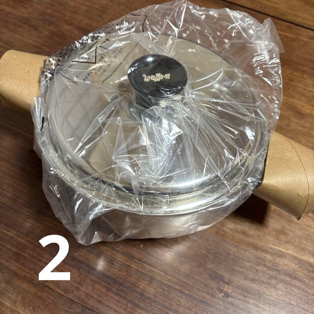 ウイスコ　4点　インコア　INKOR ステンレス　鍋　フライパン　新品　未使用