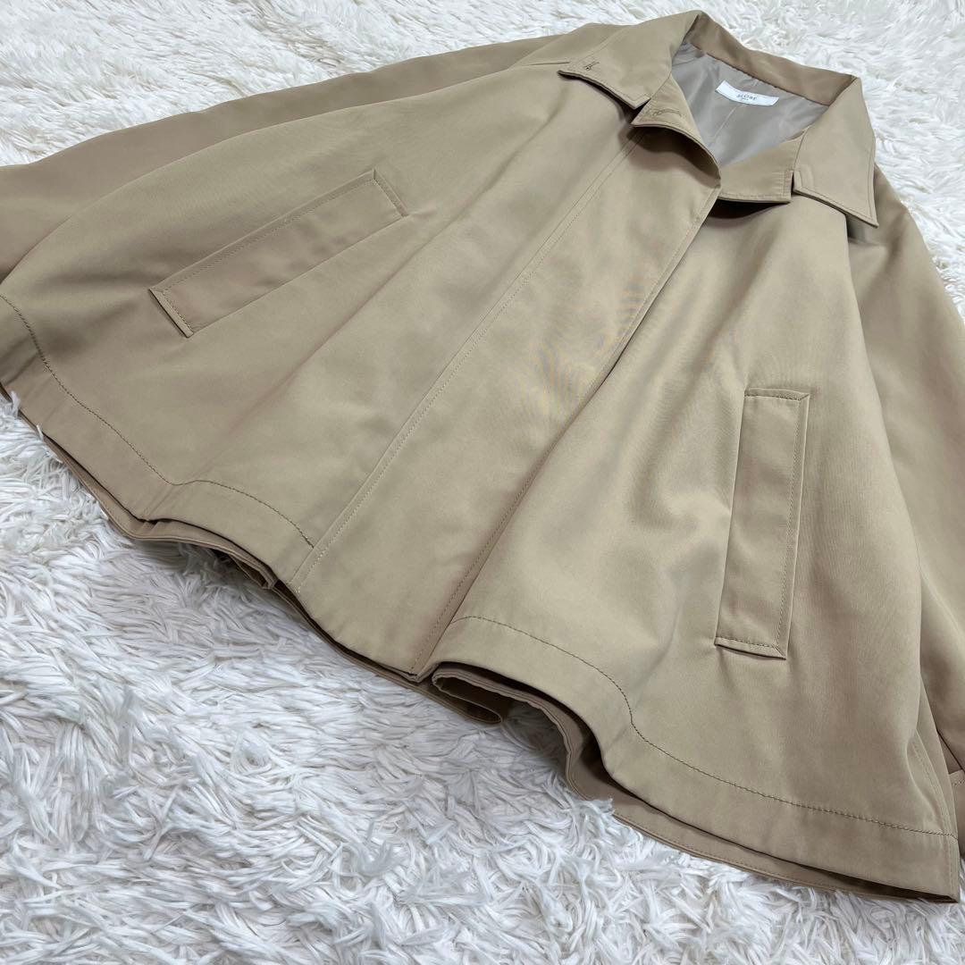 極美品 SLOBE IENA 25SS 撥水テントラインコート ショートコート